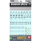 1/144 ガンダムデカール GD30 HGUC 汎用-地球連邦軍MS用(1) (アナハイム社MS用) ガンダムデカールバンダイ, BAN74985, by バンダイ