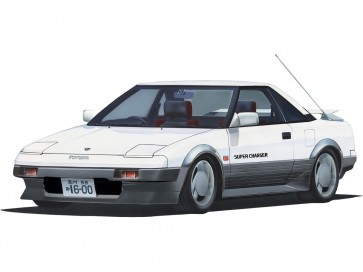 1/24 ハイソカーシリーズ No.9 MR-2 スーパーチャージャー(ハイソカーバージョン) フジミ, FUJ47867, by フジミ