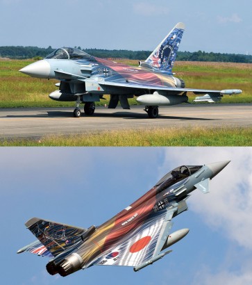 1/144 ドイツ空軍 ユーロファイター タイフーン ラピッド・パシフィック2022 特別塗装機 エフトイズ, FTS86843, by エフトイズ