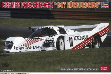 1/24 クレマー ポルシェ 962C“1987 ニュルブルクリンク” ハセガワ, HAS05352, by ハセガワ