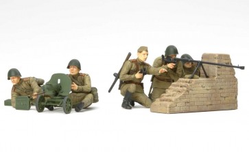 1/35 1/35 ｿﾋﾞｴﾄ歩兵 対戦車ﾁｰﾑｾｯﾄ, TAM35306, by タミヤ