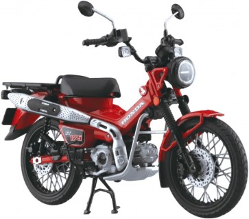 スカイネット 1/12 Honda CT125 ハンターカブ グローイングレッド アオシマ, AOS12236, by アオシマ