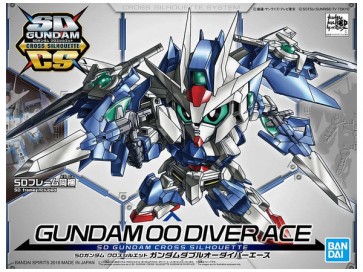SDガンダム クロスシルエット ガンダムダブルオー ダイバーエース バンダイ, BAN53430, by バンダイ