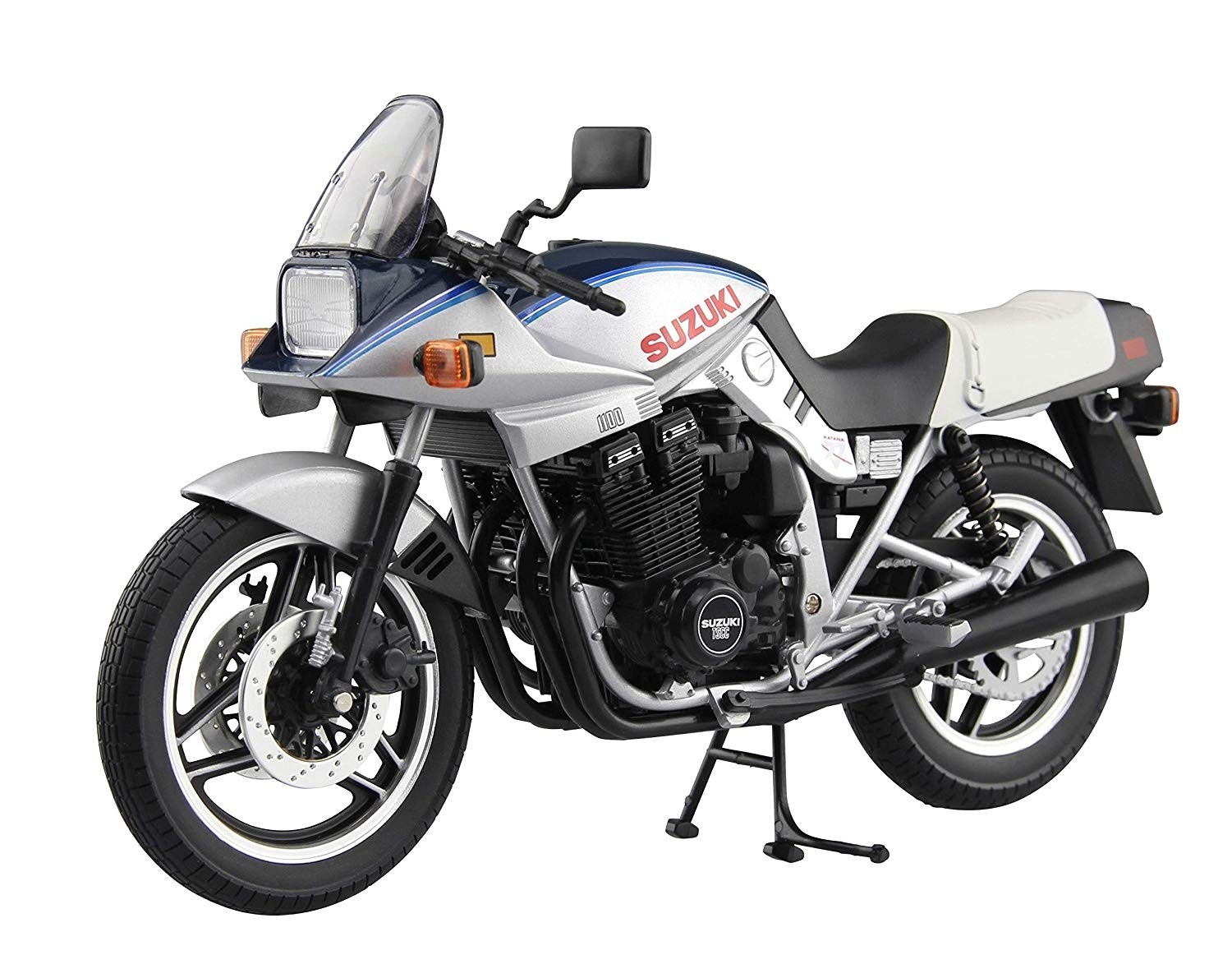 アオシマ スカイネット 1/12 スズキ GSX1100S カタナ アオシマ スカイネット 1/12 スズキ GSX1100S カタナ ブルー