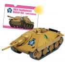 1/56 ガールズ＆パンツァー おてごろ模型戦車道 38(t)改 (ヘッツァー仕様) カメさんチーム[最終章 第3話特別パッケージ版]  ガールズ＆パンツァープラッツ, PLZ75571, by プラッツ