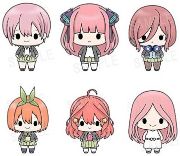 ちょこりんマスコット五等分の花嫁∬ 1BOX 6個入り メガハウス, MEG30440, by メガハウス