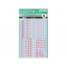 1/144 AMP04 コーションデカール レッド(1枚入) ハイキューパーツ, HIQ80125, by ハイキューパーツ