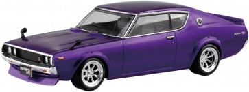 1/32 楽プラ スナップキット No.24CU-MP ニッサン C110スカイラインGT-R カスタム(メタリックパープル) アオシマ, AOS04313, by アオシマ