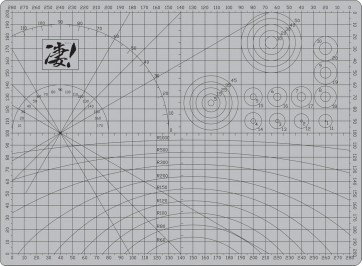 凄！ホビー用 A4カッティングマット 童友社, DYS30926, by 童友社