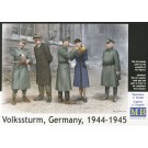 1/35　独・国民突撃隊４体+女性１体・1944-45, MB35172, by マスターボックス