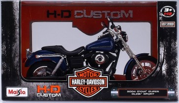 マイスト 1/12 完成品バイク ハーレー ダビッドソン 2004 ダイナ スーパーグライド スポーツ アオシマ, AOS04385, by アオシマ