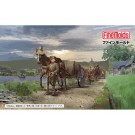 1/35 帝国陸軍 軍馬輸送隊セット 三九式輜重車 甲 ファインモールド, FIN50606, by ファインモールド