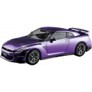 1/32 楽プラ スナップキット No.03CU-MP ニッサン R35 NISSAN GT-R 2024 カスタムホイール(メタリックパープル) アオシマ, AOS04092, by アオシマ