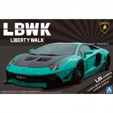 1/24 リバティーウォーク No.21 LBワークス ランボルギーニ アヴェンタドール リミテッドエディション Ver.2 アオシマ, AOS59951, by アオシマ
