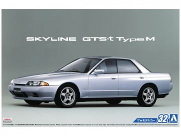 1/24 ザ・モデルカー ニッサン HCR32 スカイラインGTS-ｔ タイプM 1989 アオシマ, AOS53072, by アオシマ