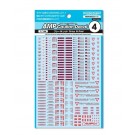 AMP04 コーションデカール グレー&レッド(1枚入) ハイキューパーツ, HIQ79952, by ハイキューパーツ