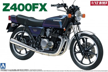 1/12 バイク 4 カワサキ Z400FX アオシマ, AOS41512, by アオシマ