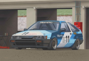 1/24 インチアップシリーズ No.332 トランピオ AE86 レビン ’85 フジミ, FUJ48130, by フジミ