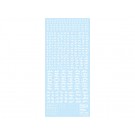 ピクセル迷彩デカール2 ホワイト（1枚入） ハイキューパーツ, HIQ73783, by ハイキューパーツ