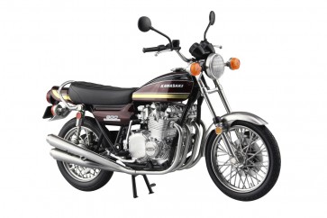 1/12 完成品バイク Kawasaki 900 Super4 (Z1) 玉虫マルーン アオシマ, AOS04606, by アオシマ