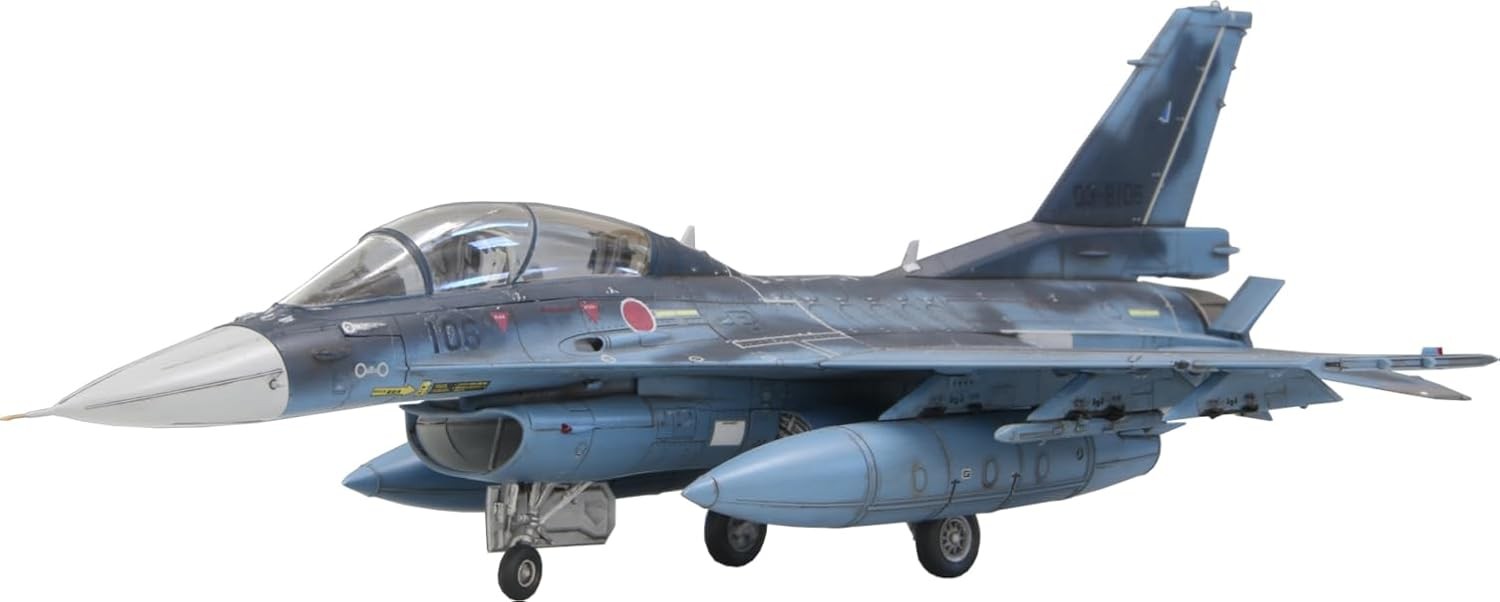1/72 航空自衛隊 F-2B 戦闘機 (w/ パイロット) ファインモールド