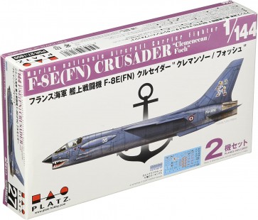 1/144 フランス海軍 艦上戦闘機 F-8E(FN) クルセイダー “クレマンソー/フォッシュ” プラッツ, PLZ71818, by プラッツ