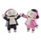 クリエイターワークスシリーズ ちいさなメカトロメイト No02 くろ&もも ハセガワ, HAS45172, by ハセガワ