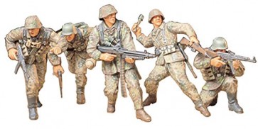 1/35 MM ﾄﾞｲﾂ歩兵 ｱﾀｯｸﾁｰﾑｾｯﾄ, TAM35196, by タミヤ
