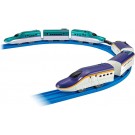 プラレール E8系新幹線＆E5系新幹線 ガチャッと連結セット タカラトミー, TAK08333, by タカラトミー