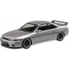 1/32 ザ・スナップキット No.15-SP4 ニッサン R33スカイラインGT-R カスタムホイール (ソニックシルバー) アオシマ, AOS66416, by アオシマ