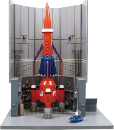 1/350 サンダーバード No.12 サンダーバード3号＆発射基地 アオシマ, AOS63866, by アオシマ