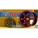 アオシマ　ザ・チューンドパーツNo.24　1/24 ボルクレーシング TE37RT 18インチ　, AOS53027, by アオシマ