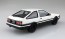 1/24 トヨタ AE86 トレノ '83 （ホワイト/ブラック）　 アオシマ, AOS53140, by アオシマ