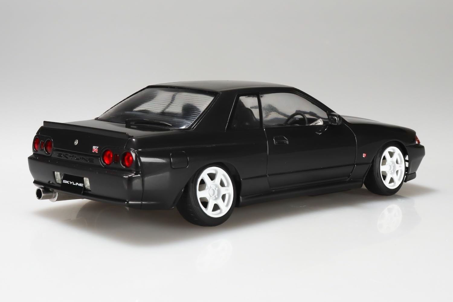 プラモデル完成品 アオシマ 1/24 R32GTR ワイドカスタム プラモデル