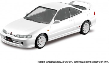 1/32 楽プラ スナップキット No.22-CW ホンダ DC2インテグラ タイプR(チャンピオンシップホワイト) アオシマ, AOS69370, by アオシマ