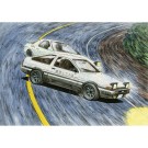 1/24 頭文字Dシリーズ No.001 トレノ前期型1600GT APEXAE86藤原拓海 フジミ, FUJ83879, by フジミ