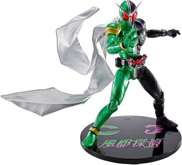 S.H.Figuarts（真骨彫製法） 仮面ライダーW サイクロンジョーカー 風都探偵アニメ化記念 バンダイ, BAC37598, by バンダイ