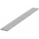 プラ=材料[グレー] 長方形パイプ 4 x 8 mm 5本入 ウェーブ, WAV24425, by ウェーブ