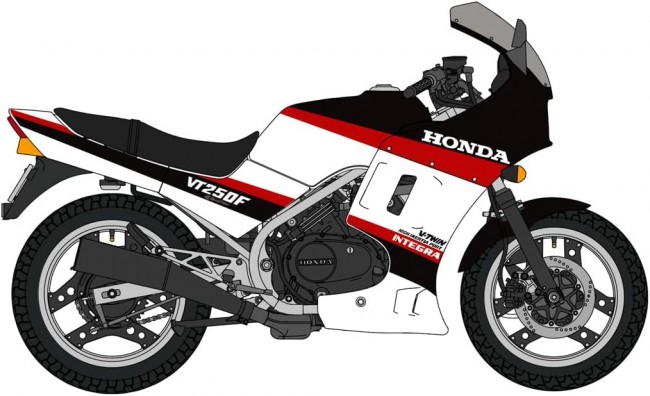 VTZ250 MC15　VT250Z FE インテグラMC08系 VT250F/Z（MC08後期） -since 1984- - バイクの系譜