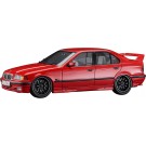 1/24 BMW 320i w/トランクスポイラー ハセガワ, HAS05925, by ハセガワ