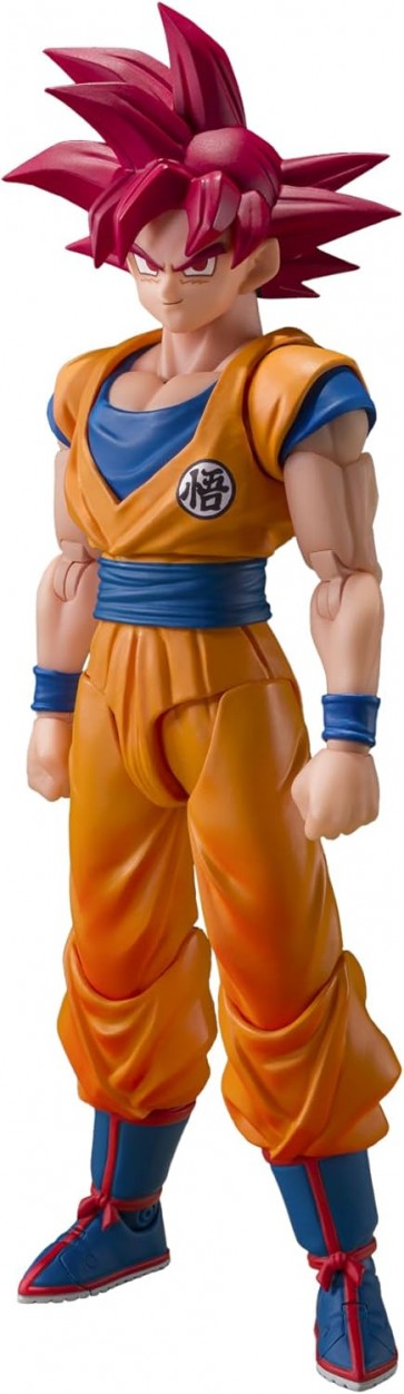 S.H.Figuarts ドラゴンボール超 超サイヤ人ゴッド孫悟空〈神の気を纏いし姿〉 バンダイ, BAC97844, by バンダイ