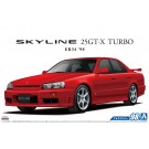 1/24 ザ・モデルカー ニッサン ER34 スカイライン 25GT-X ターボ 1998 アオシマ, AOS57506, by アオシマ