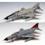 1/144 航空自衛隊 F-4EJ/改 第301飛行隊 2013年戦競機/ F-4EJ 空自60周年記念塗装機 (2機ｾｯﾄ) プラッツ, PLZ27600, by プラッツ