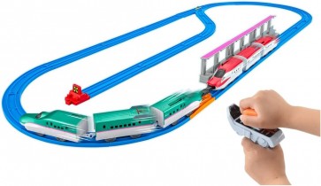 プラレール キミが運転!連結!グリップマスコン E5系新幹線＆E6系新幹線セット タカラトミー, TAK90598, by タカラトミー