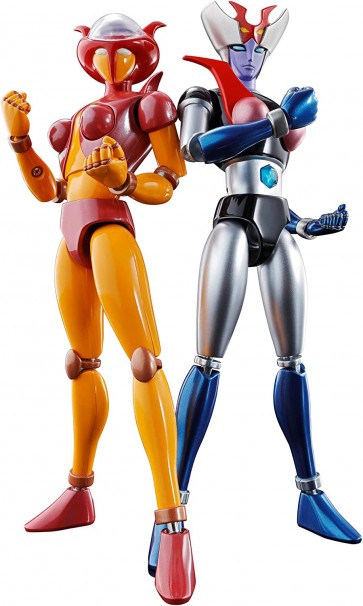 超合金魂 マジンガーZ GX-08R アフロダイA vs GX-09R ミネルバX バンダイ, BAC51297, by バンダイ