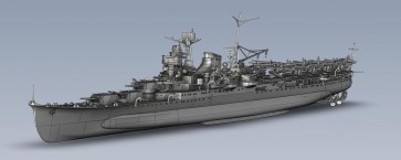 1/700 帝国海軍シリーズ No.51 日本海軍航空巡洋艦 最上 フジミ, FUJ52395, by フジミ