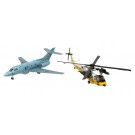 1/144 よみがえる空 航空自衛隊 UH-60J & U-125A プラッツ, PLZ53135, by プラッツ