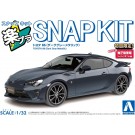 1/32 楽プラ スナップキット No.8-DG トヨタ 86 (ダークグレーメタリック) アオシマ, AOS68861, by アオシマ