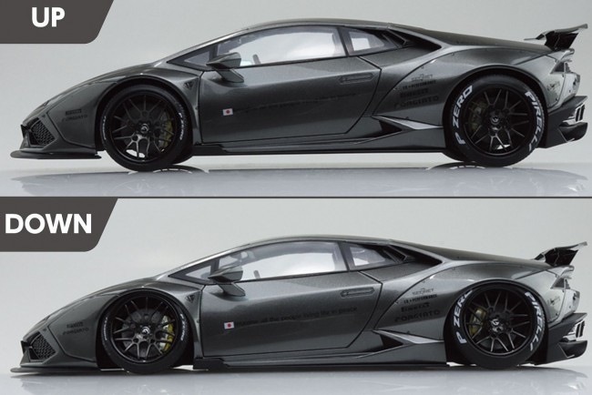 ランボルギーニリバティーウォーク限定完成品 1/24 AOSHIMA Plastic model LB Works Lamborghini Aventador