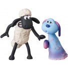 UDF 映画 ひつじのショーンUFOフィーバー! Shaun & Lu-La メディコム・トイ, MED55937, by メディコム・トイ
